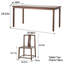 Ensemble de salle à manger rectangulaire Elm 31,49 po-99686133