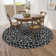 Flatweave Chenille Washable Animal Print Rug