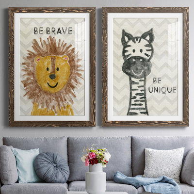 Safari Be Brave - ensemble de 2 reproductions