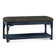 Summer Retreat Wicker Shelf Storage Bench
