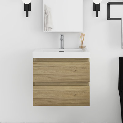 Meuble-lavabo flottant 24 po avec lavabo