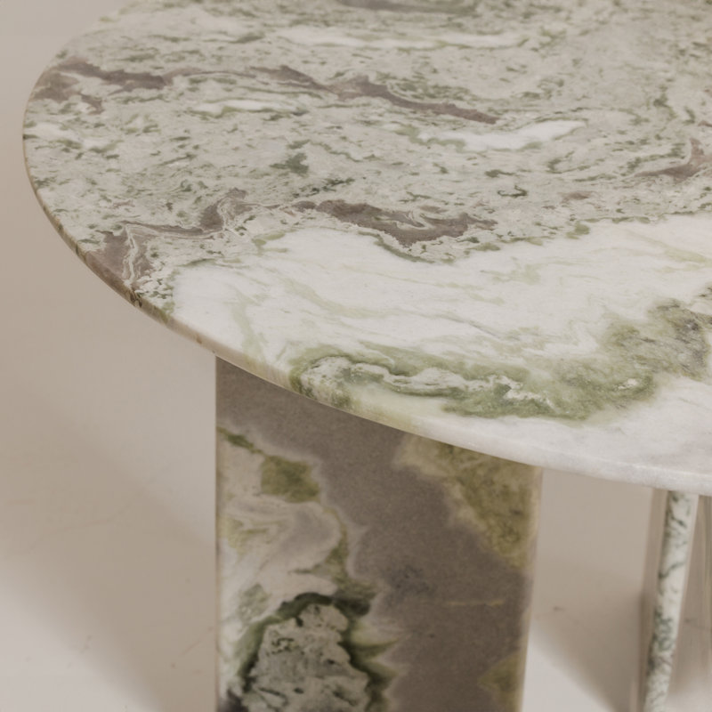 Celia Round Marble Dining Table