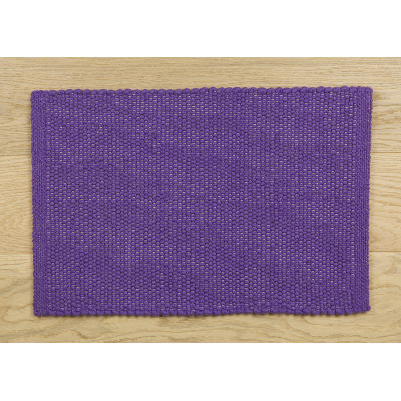 Solid Colour Wool Area Rug, Runner 80 x 200 cm