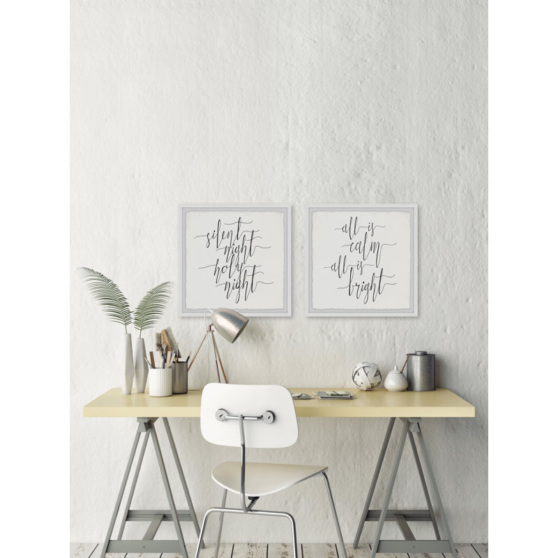 All Is Calm - 2 Piece Single Picture Frame Print
