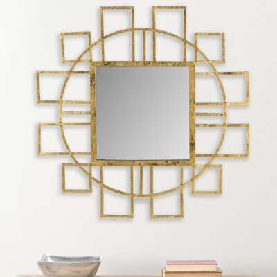 Chamika Metal Flat Wall Mirror
