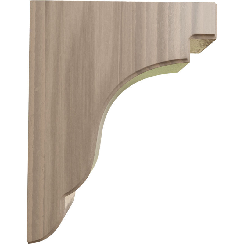 Support Bedford, Noyer, 3.5-in. W x 8.5-in. D x 11-in. H