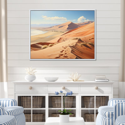 Desert White Dunes Majesty I - paysages, impressions d'art mural