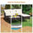 Hersey Wood 4 - Person Patio Conversation Set with Cushions-834705144