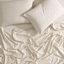 Marimekko Pieni Tiiliskivi Organic Cotton Beige King Sheet Set-628237359