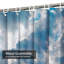 Rideau de douche avec 12 crochets Sunrays-1081012597