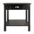Aoun Solid Wood Top End Table with Storage