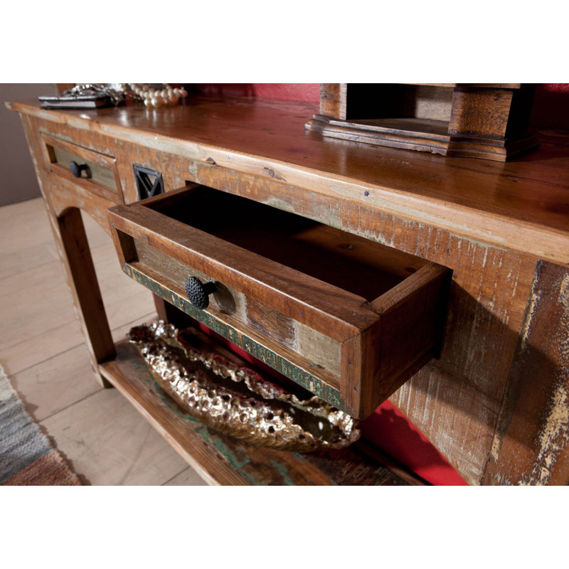 Nature Of Spirit 115cm Solid Wood Console Table