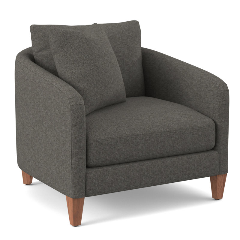 Fauteuil en polyester de 38 po de largeur, Thrillist Graphite Sustain®