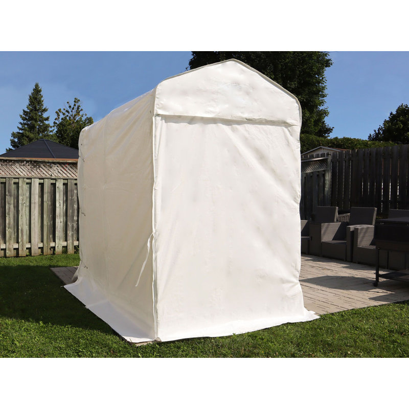 Abri utilitaire 5 pi X 8 pi Blanc