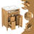 24" Bathroom Vanity With Sink, Wood Vanity Cabinet With Flip-out Drawer,wood-10352274-10352276