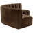 Hirah Upholstered Curved Sectional Reversible-89266563