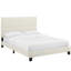 Lit plateforme capitonné en velours performance Melanie de Modway-508170951-509486772