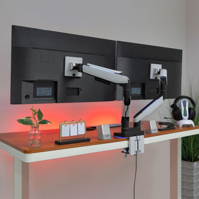Dual Monitor Desk Mount for Screens up to 35"