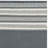 Rodgers Hand Woven Flat Weave Wool/Cotton Striped Rug in Dark Gray-1167486097