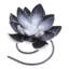 Novica Handmade Lotus Flame Steel And Iron Tealight Holder