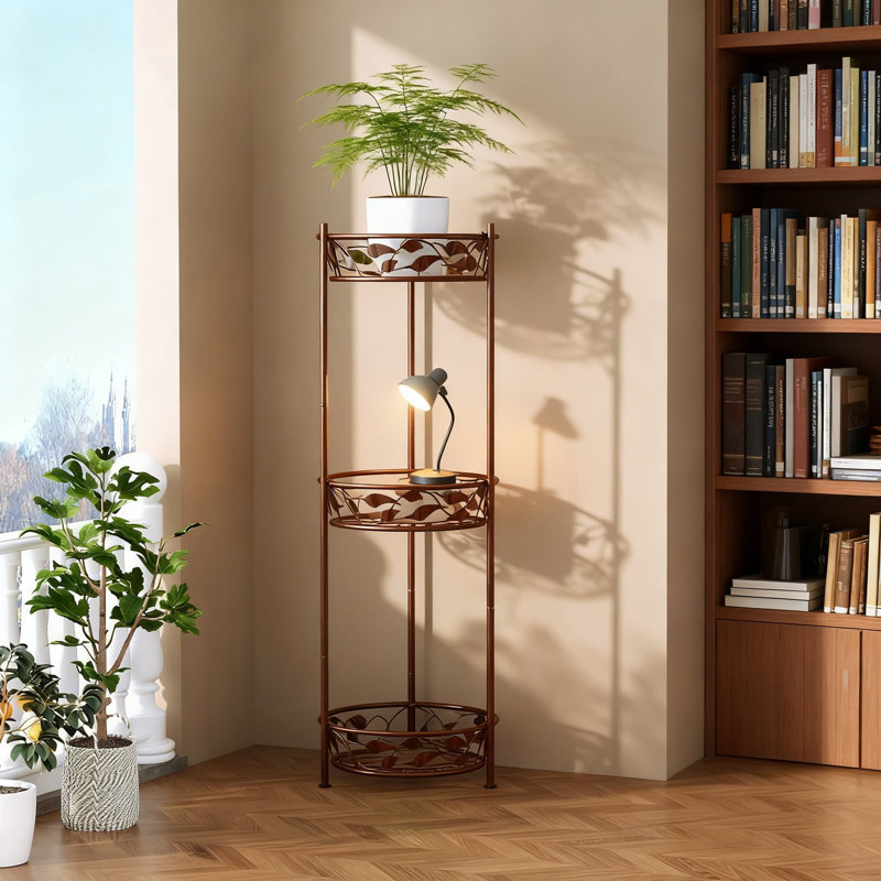 Support à fleurs à 3 niveaux pour plantes
