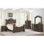 Commode 7 tiroirs Goufran en acajou