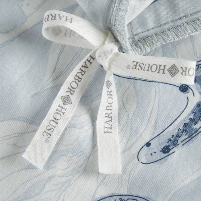 Botanical 100% Cotton Sateen Duvet Cover Set, King Duvet Cover + 2 King Shams, Navy Blue