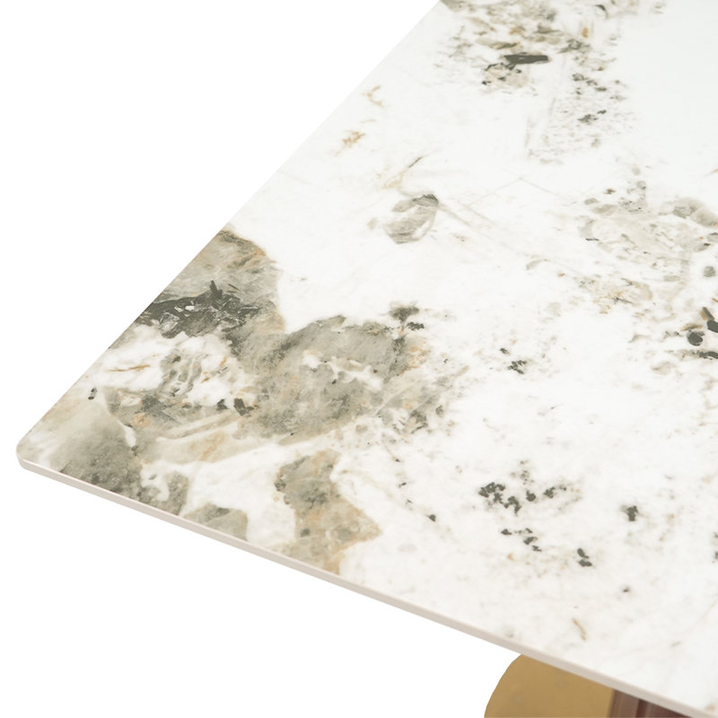 Table de conférence Folkestone, Blanc / beige