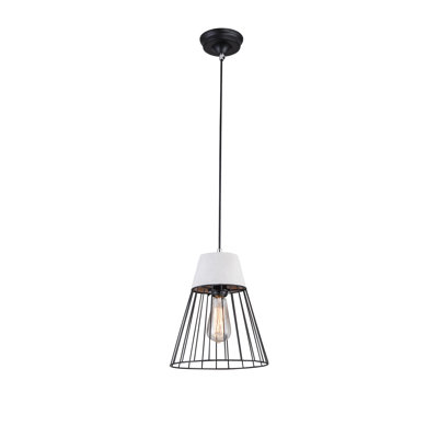 Luminaire suspendu à 1 lumière DEL Nishit