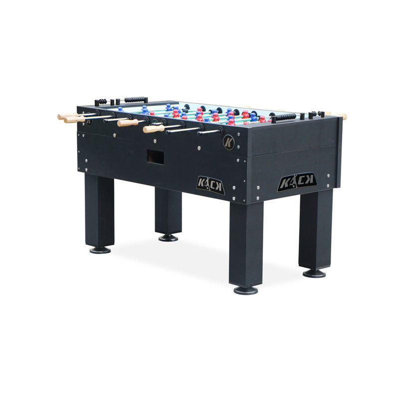 Titan 55" Black Heavy-Duty Tournament Foosball Table