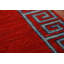 Tapis de couloir rouge Kazak