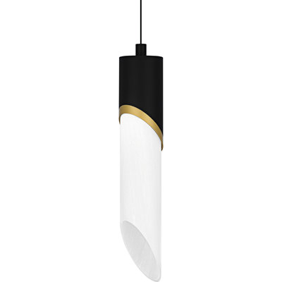 Mini-luminaire suspendu à 1 lumière DEL Kepley