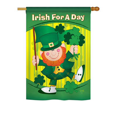 Double Sided Polyester St. Patrick's Day