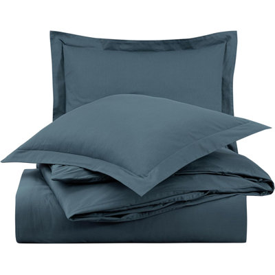 Cotton Twill Solid Duvet Cover