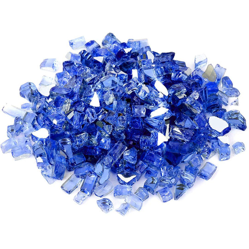 Foyer en verre, Bleu de cobalt