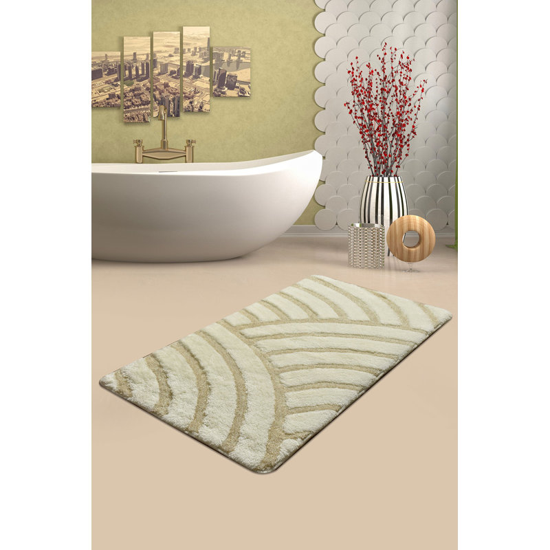 Boyes Non-Slip Shower Mat, Ecru