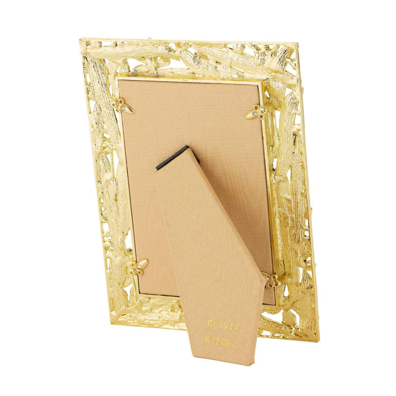 Orchid Delight Metal Picture Frame, 5" W x 7" H