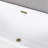 Kingston Brass Aqua Eden 51-Inch Acrylic Oval Double Ended Freestanding Tub With Drain-104561546