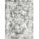 Kazzandra Zazzle Vintage Modern Ivory Black Area Rug