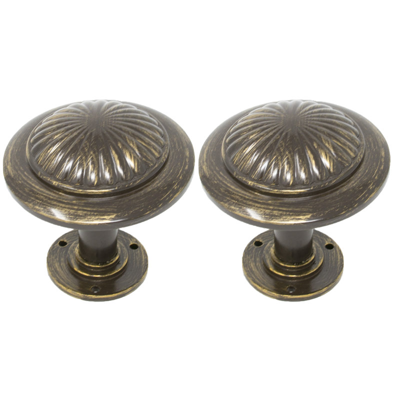 Retenue de rideau Sonette Drapery Medallion, Bronze et doré