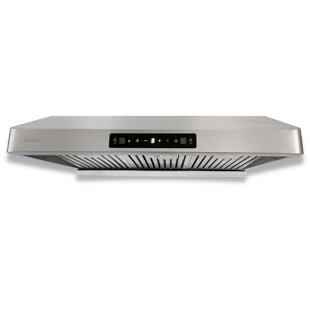 Onex Stainless Steel 900 CFM Ducted (Vented) Under Cabinet Range Hood with Baffle Filter