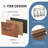 6 Fabric Drawers Dresser with Open Shelves, TV Stand with LED Lights and Charging Station, Entertainment Center, Media Console Table-1577179490