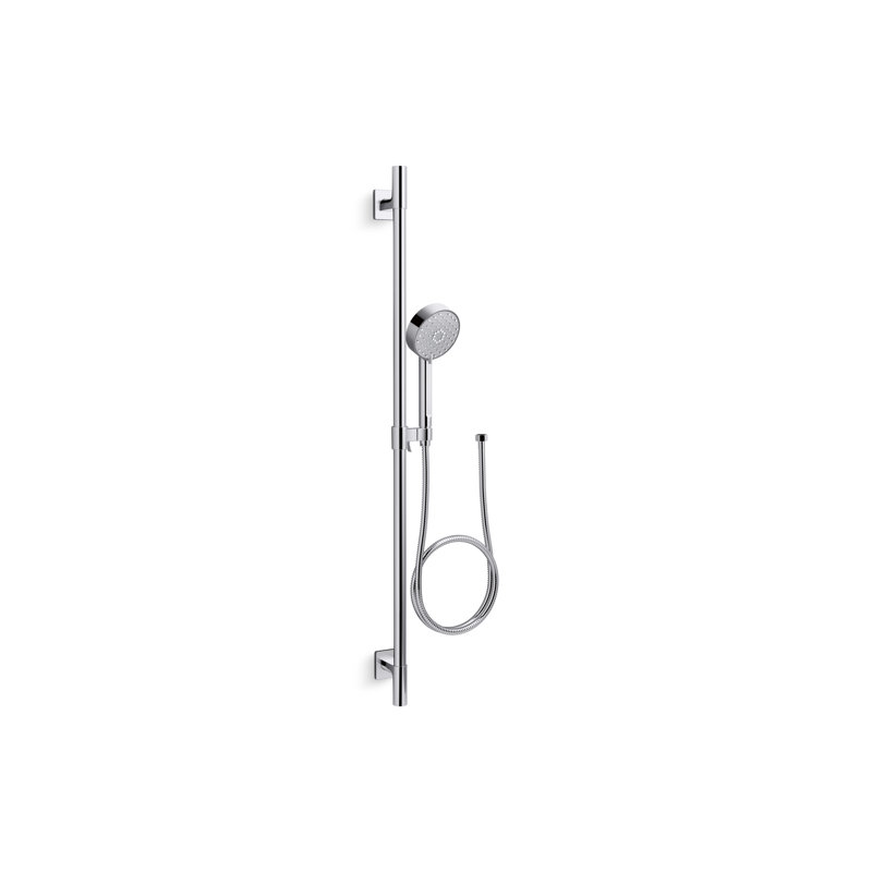 Flood Handheld Shower Head, Polished Chrome