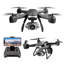 V14 Professional Drone 6k Hd Dual Caméra Wifi Fpv Portable RC Quadcopter 2 Batterie, drones Convient aux adultes / débutants.