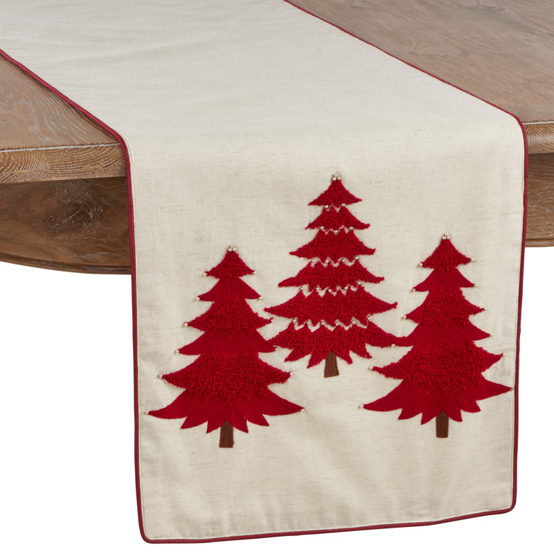 Jantzen Table Runner, Red
