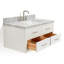 Ensemble de meuble-lavabo simple mural 43 po Macolm-266986722-266986721