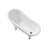 53.1'' x 25.6'' Freestanding Soaking Acrylic Bathtub-72770251-76285534