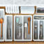 1.88'' H x 12.75'' W x 9.06'' D Flatware & Kitchen Utensils Drawer Organizer