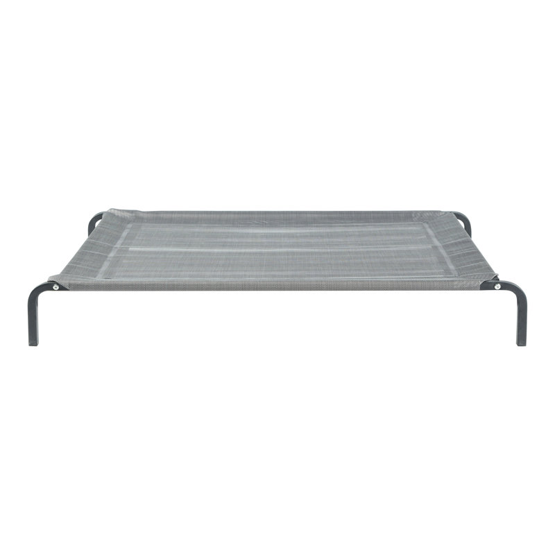 Ashly Coated Steenless Steel Pet Bed, Medium (106cm W x 62cm D x 15cm H)