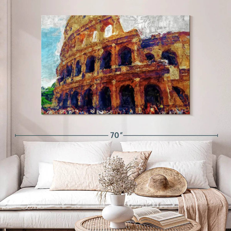 Nicci Rome Colosseum, H 34 po x l 51 po